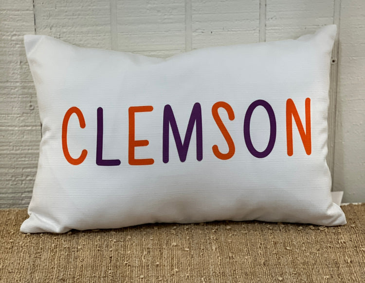 Clemson Pillows