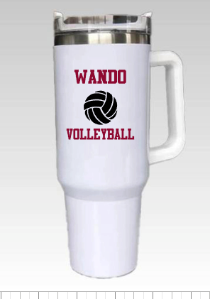 Wando High School Spirit 40oz Stanley Dupe