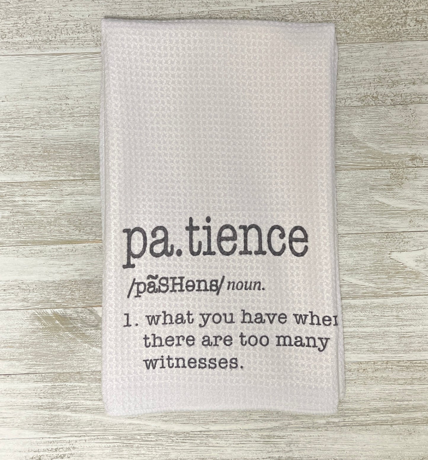 Patience Towel