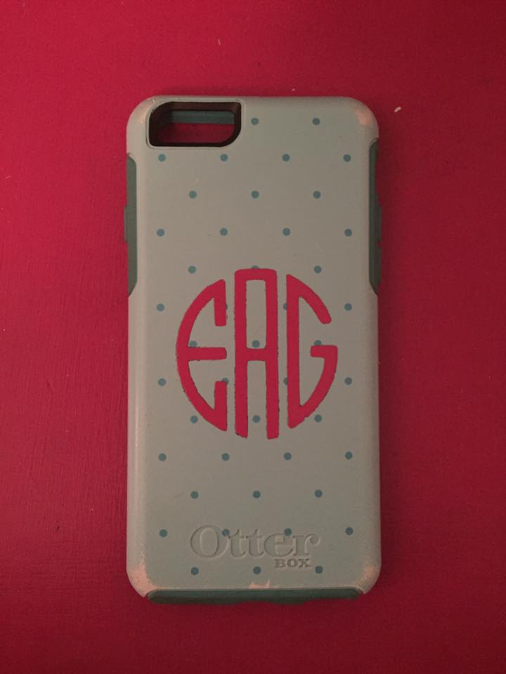 Monogram Decal Sheet